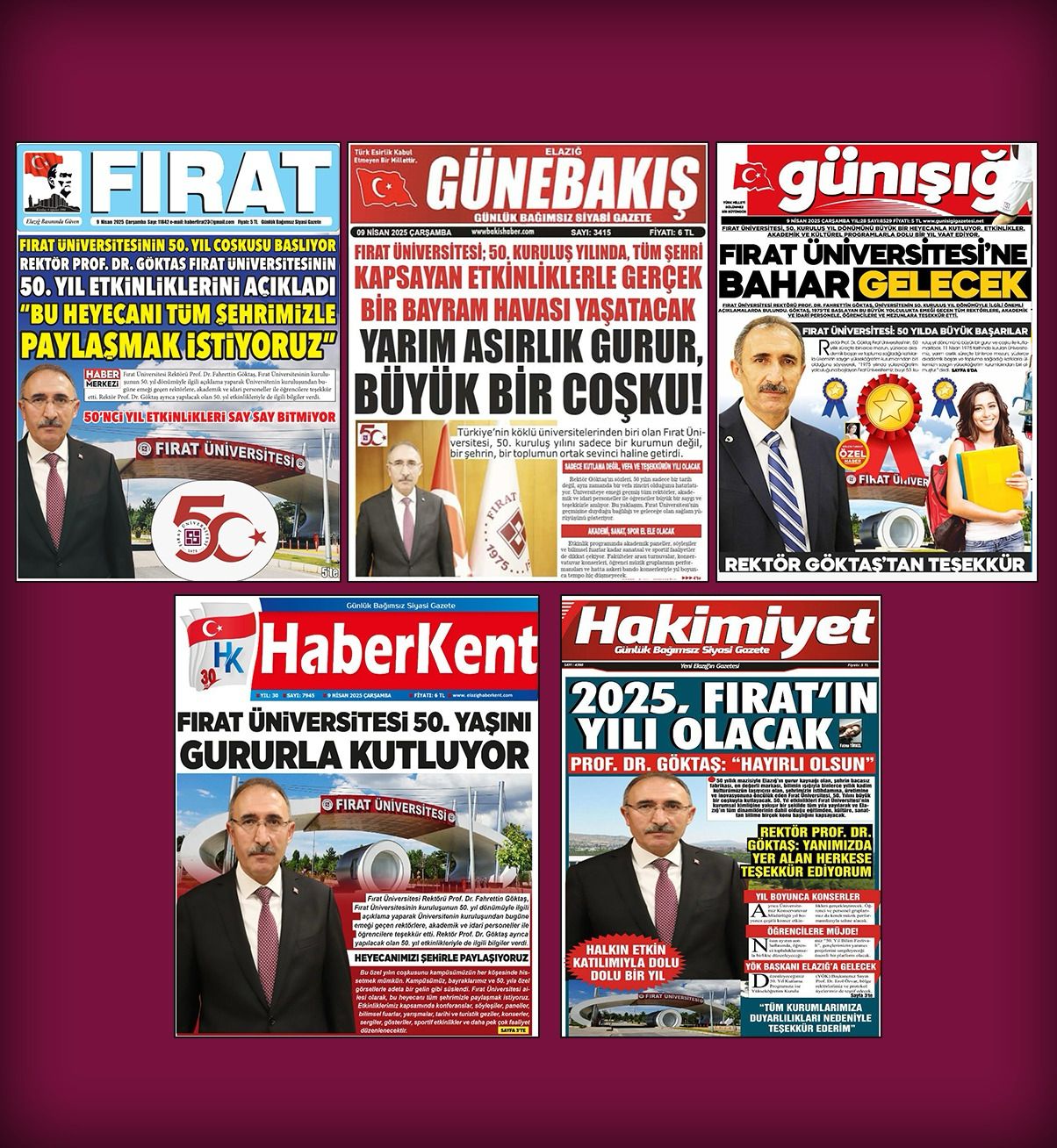elazig-basini-universitemizin-50-yilini-mansetlerine-tasidi