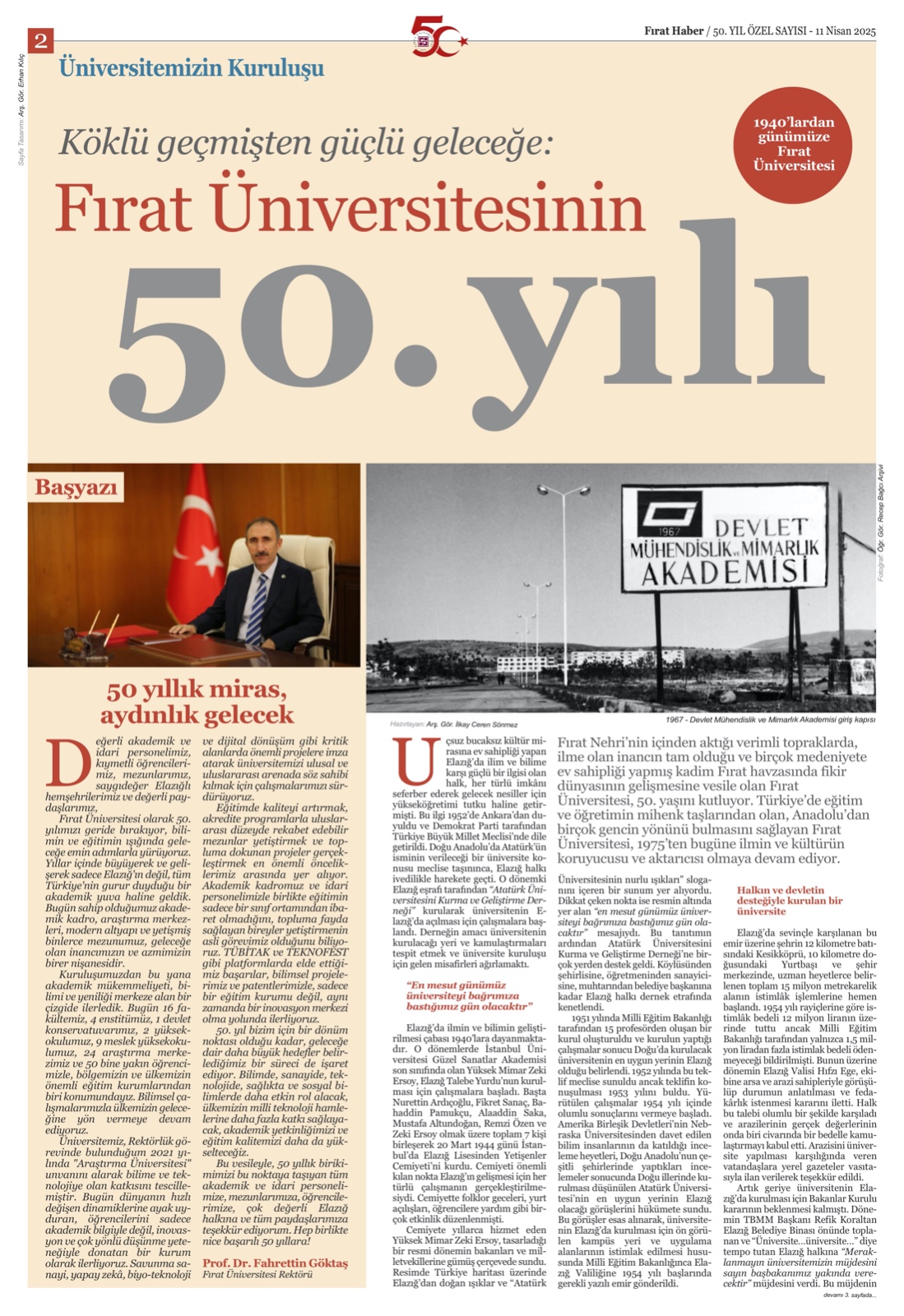 firat-haber-50-yil-ozel-sayisi-yayimlandi