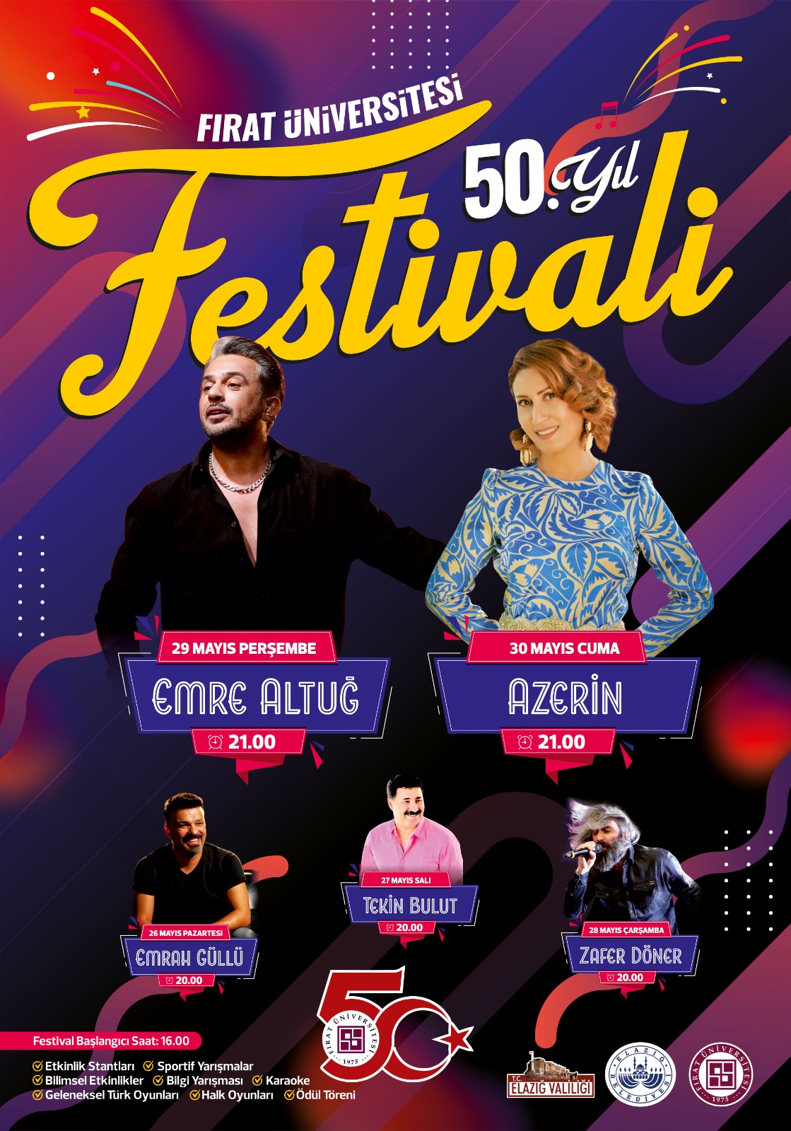firat-universitesi-50-yil-festivali