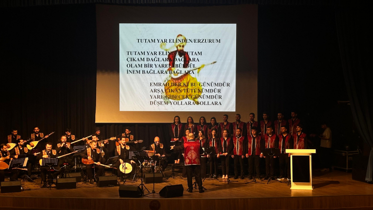 Üniversitemizden “Özümüz Sözümüz Türkülerimiz” Konser Programı